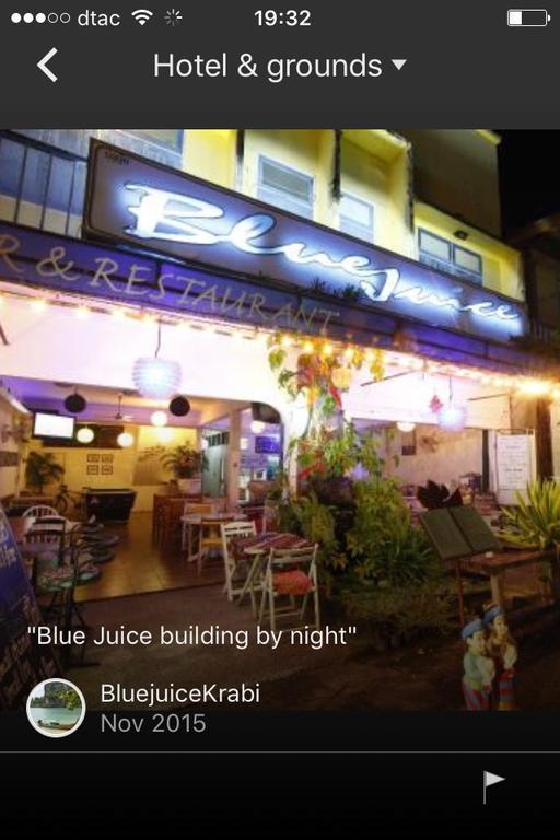 Blue Juice Hotell Krabi town Exteriör bild